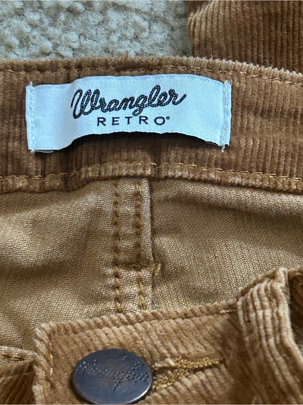 Wrangler Bailey Jeans Womens 30x31 High Rise Brown Western Retro Trouser - Picture 5 of 10